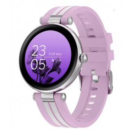 Смарт-годинник Canyon Semifreddo SW-61 Silver-Lavender (CNS-SW61PP)