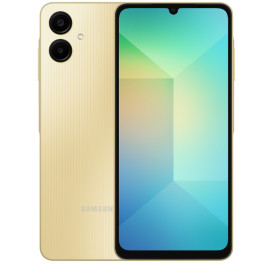 Смартфон Samsung Galaxy A06 4/128Gb Gold (SM-A065FZDGSEK)