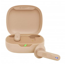 Навушники вкладиші бездротові TWS JBL Wave Flex Beige (JBLWFLEXBEG)