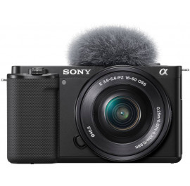 Фотокамера бездзеркальна Sony Alpha ZV-E10 kit 16-50mm Black (ZVE10LB.CEC)