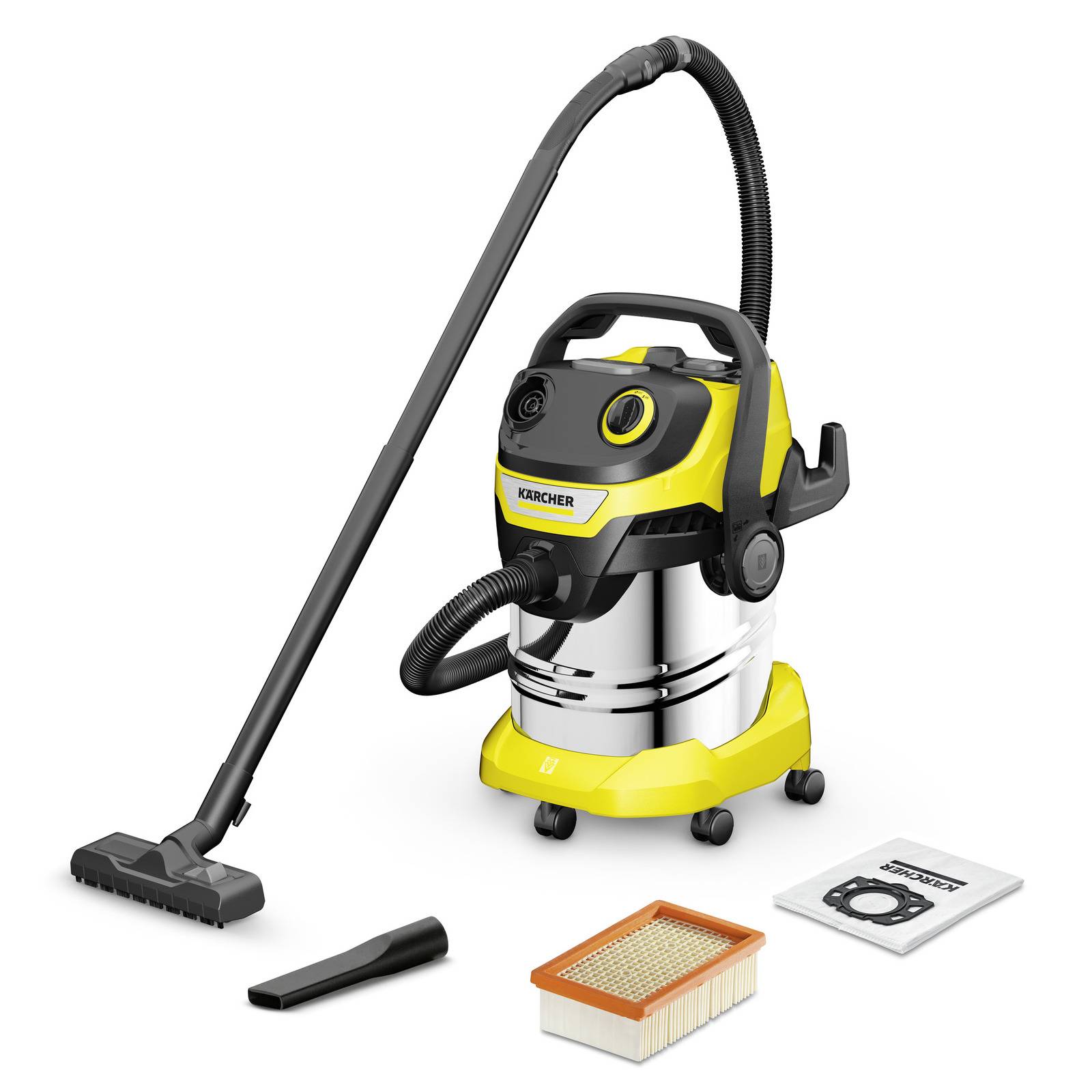 Пылесос для сухой уборки с мешком Karcher WD 5 S V-25/5/22 Premium (1.628-350.0) - Фото 1
