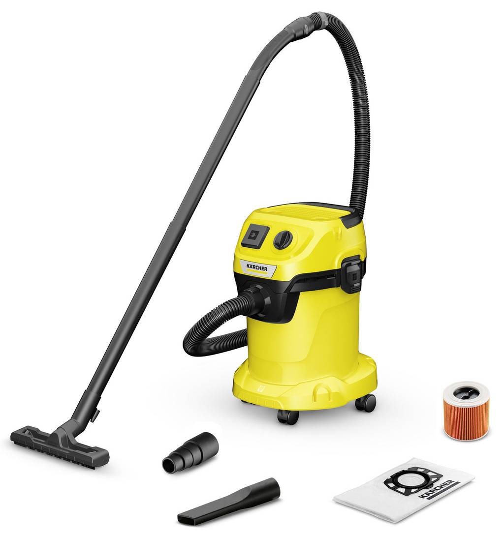 Пылесос для сухой уборки с мешком Karcher WD 3 P V-17/4/20 (1.628-170.0) - Фото 1