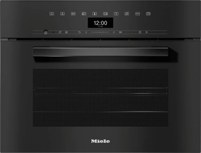 Пароварка вбудована Miele DGC 7440 HC Pro чорний обсидіан - Фото 1