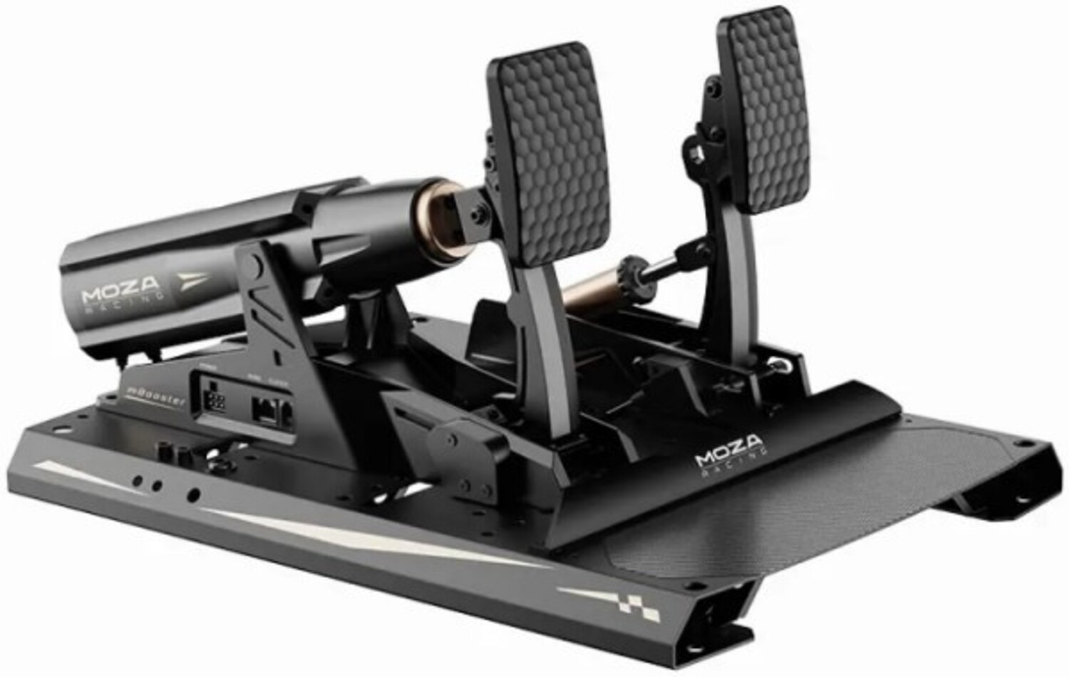 Игровой контроллер MOZA Комплект 2 педалей mBooster Active, с педалью акселератора CRP2 (RS082_Moza) - Фото 1