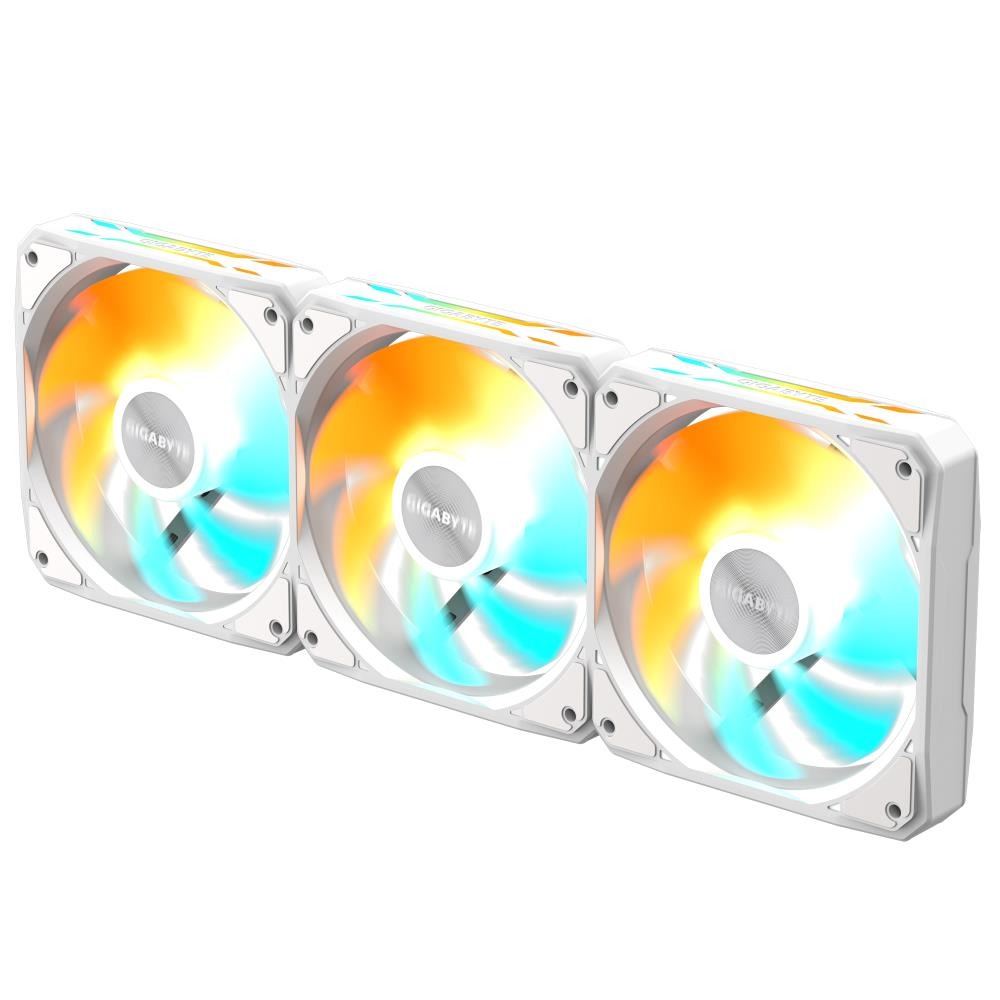 Корпусный вентилятор Gigabyte 120mm ARGB (GP-GBT EZFAN1203 ICE) - Фото 1