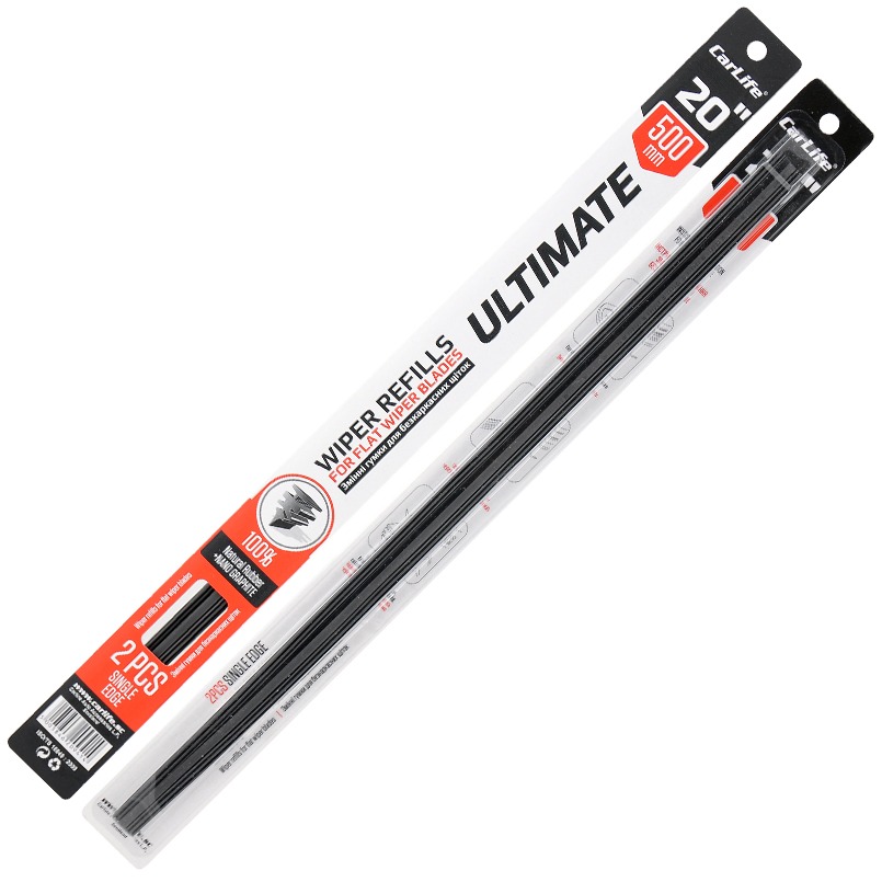 Змінна гумка для щітка склоочисника CarLife 20/500мм (9414/U500) - Фото 1