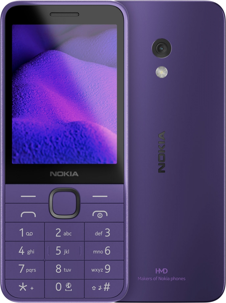 Мобильный телефон Nokia 235 4G 2024 Purple - Фото 1
