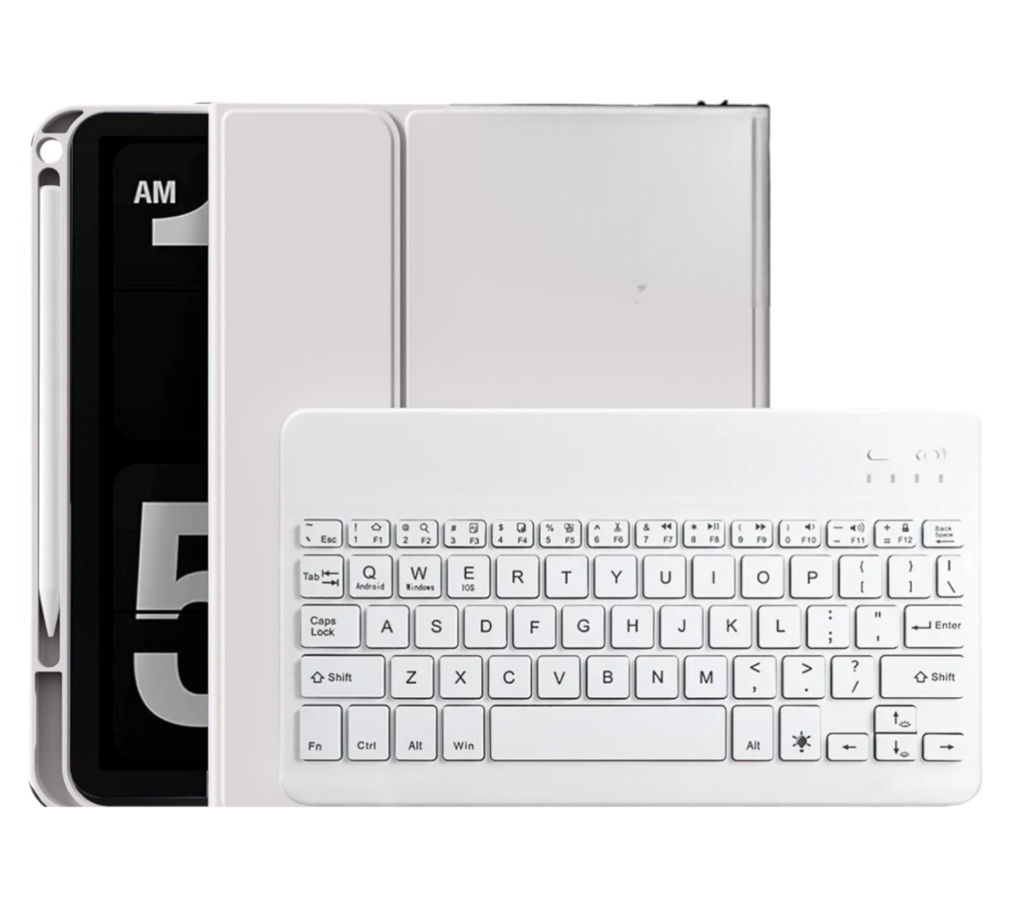 Чехол для планшета BeCover с беспроводной клавиатурой for Apple iPad Pro 11" M4 2024 Gray (712999) - Фото 1