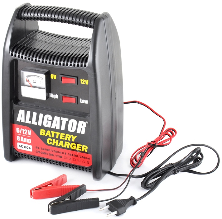 Пускозарядное устройство ALLIGATOR 8А 6-12V (AC804) - Фото 1