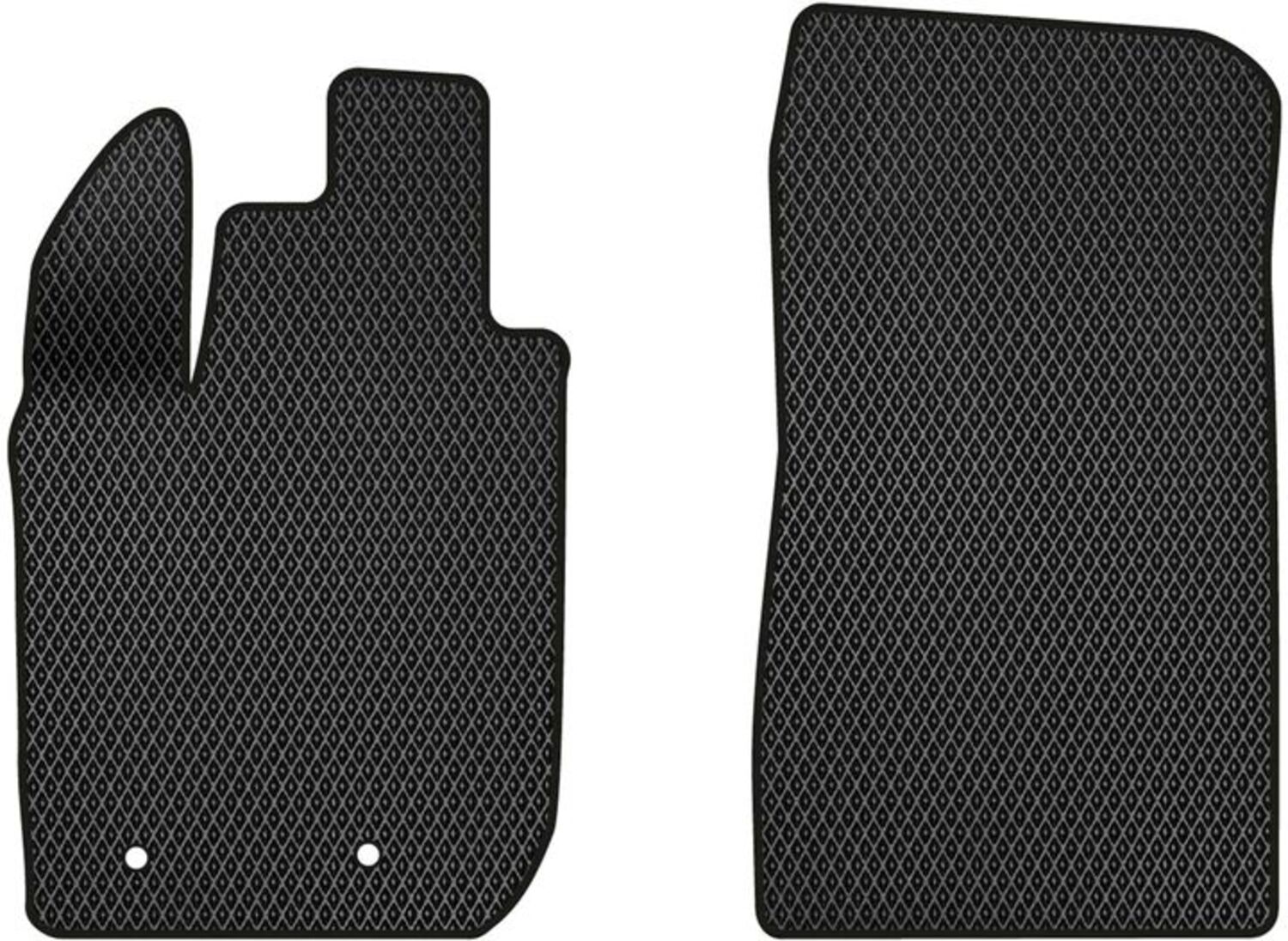 EVA коврики в салон авто передние EVAtech для Duster (HM) MT Dacia 2018 2 поколение SUV EU DA13506A2RD2RBB - Фото 1