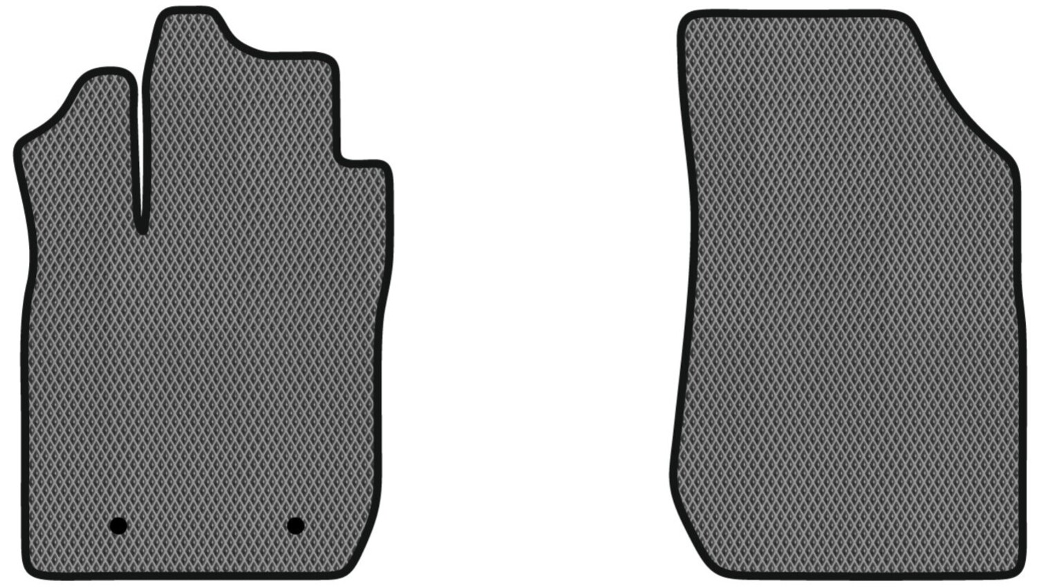 EVA килимки в салон авто передні EVAtech для Sandero (B90) Dacia 2007-2012 1 покоління Htb EU DA22938AV2RN2RGB - Фото 1