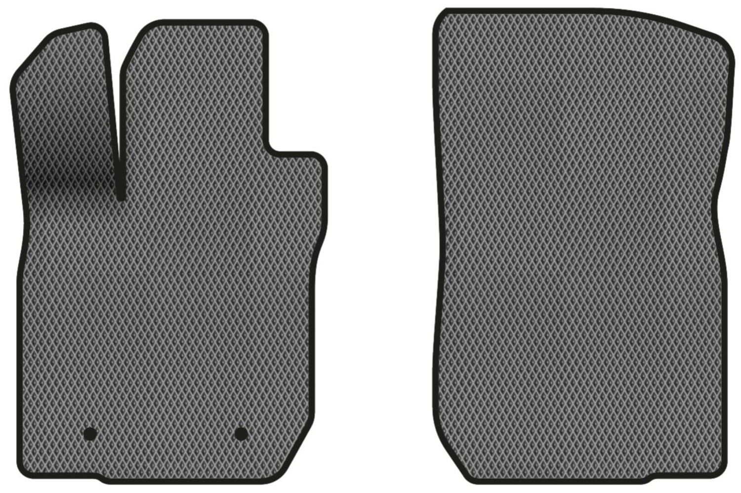 EVA коврики в салон авто передние EVAtech для Logan MCV Dacia 2006-2012 1 поколение Combi EU DA31657A2RN2RGB - Фото 1