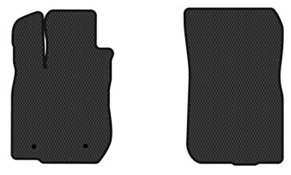 EVA килимки в салон авто передні EVAtech для Duster 2WD Dacia 2010-2015 1 покоління SUV EU DA32505A2RN2RBB - Фото 1