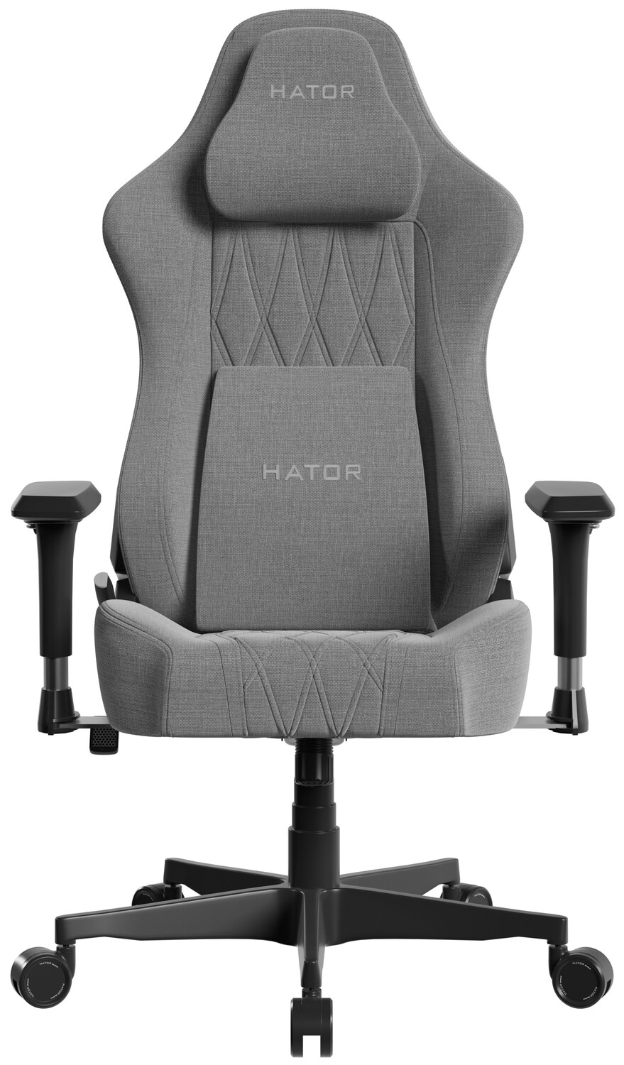 Кресло для геймеров Hator Darkside 3L Fabric Grey (HTC3016L) - Фото 1