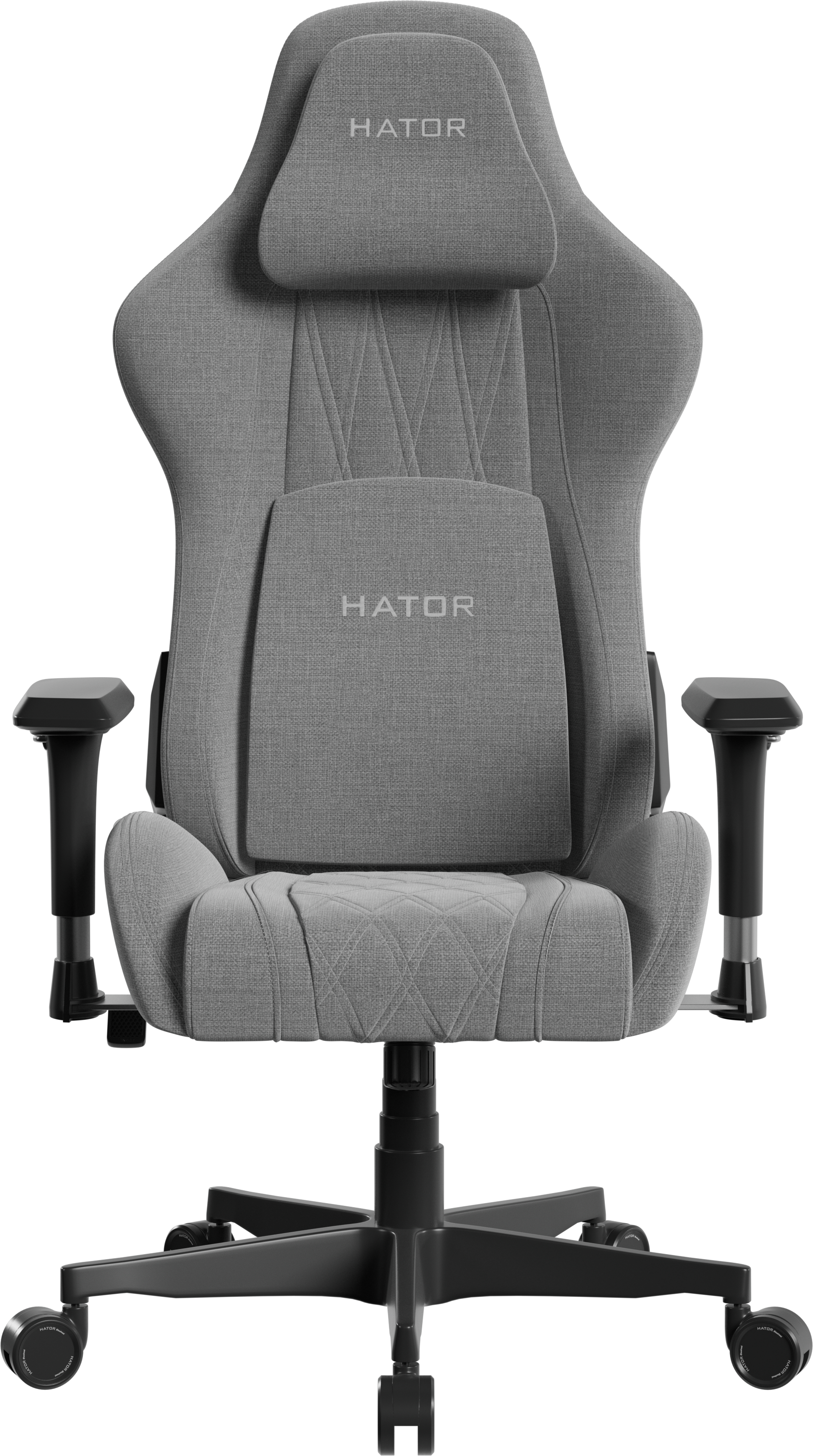 Крісло для геймерів Hator Darkside 3M Fabric Grey (HTC3016M) - Фото 1
