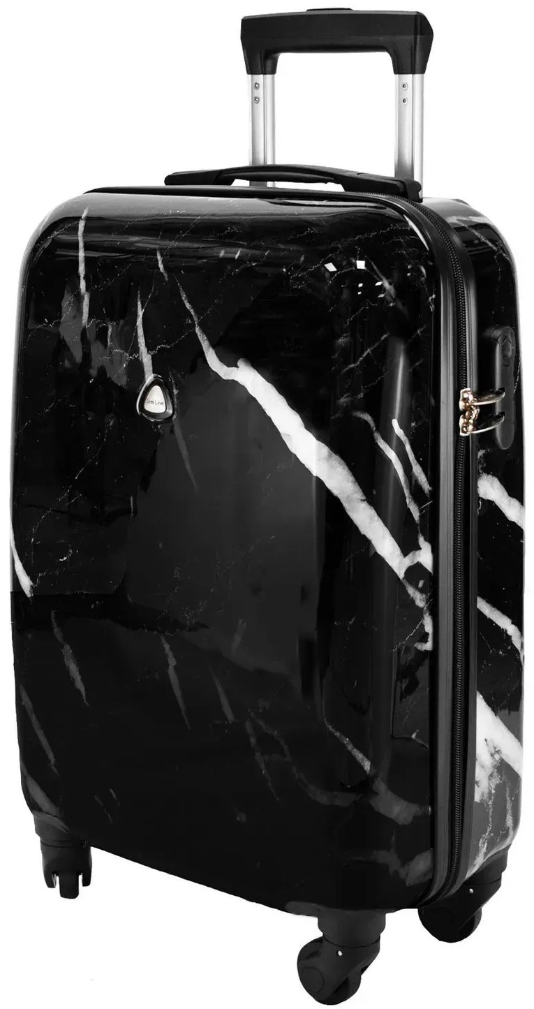 Валіза Semi Line 20" (S) Black Marble (T5730-1) - Фото 1
