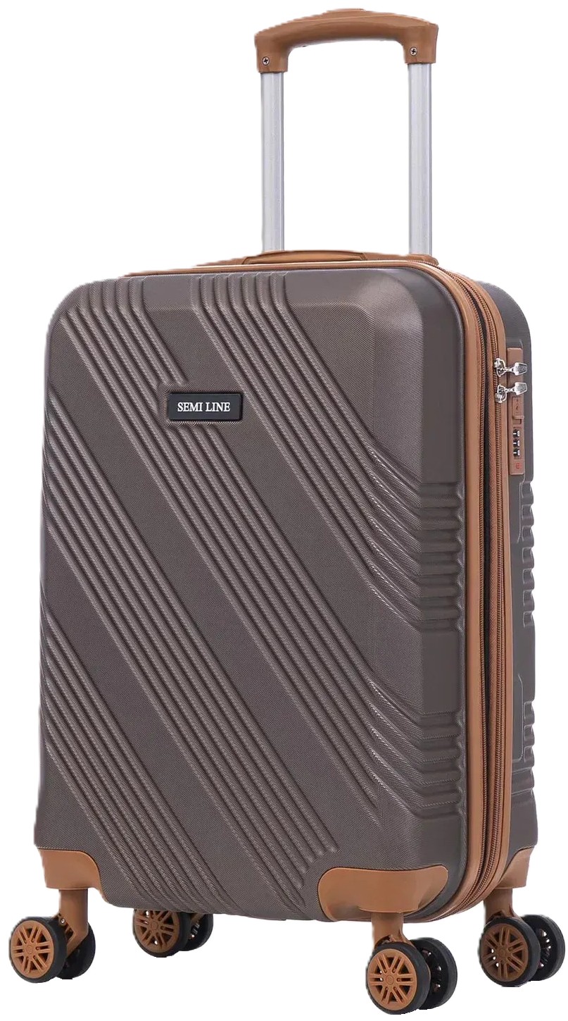 Валіза Semi Line 20" (S) Brown (T5850-1) - Фото 1