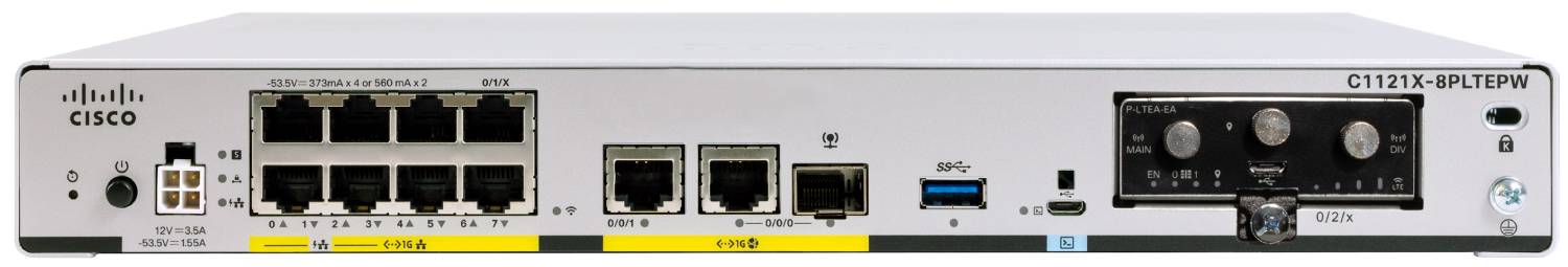 Маршрутизатор інтернет LAN Cisco C1121X-8P - Фото 1