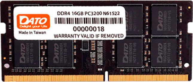 Память DDR Dato 16GB/3200 DDR4 (DT16G4DSDND32) - Фото 1