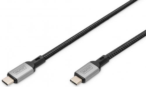 Купить Кабель синхронизации данных Digitus USB 4.0 Type-C 1м Black (DB-300443-010-S) - Фото 1 Кабель синхронизации данных Digitus USB 4.0 Type-C 1м Black (DB-300443-010-S) - Фото 1