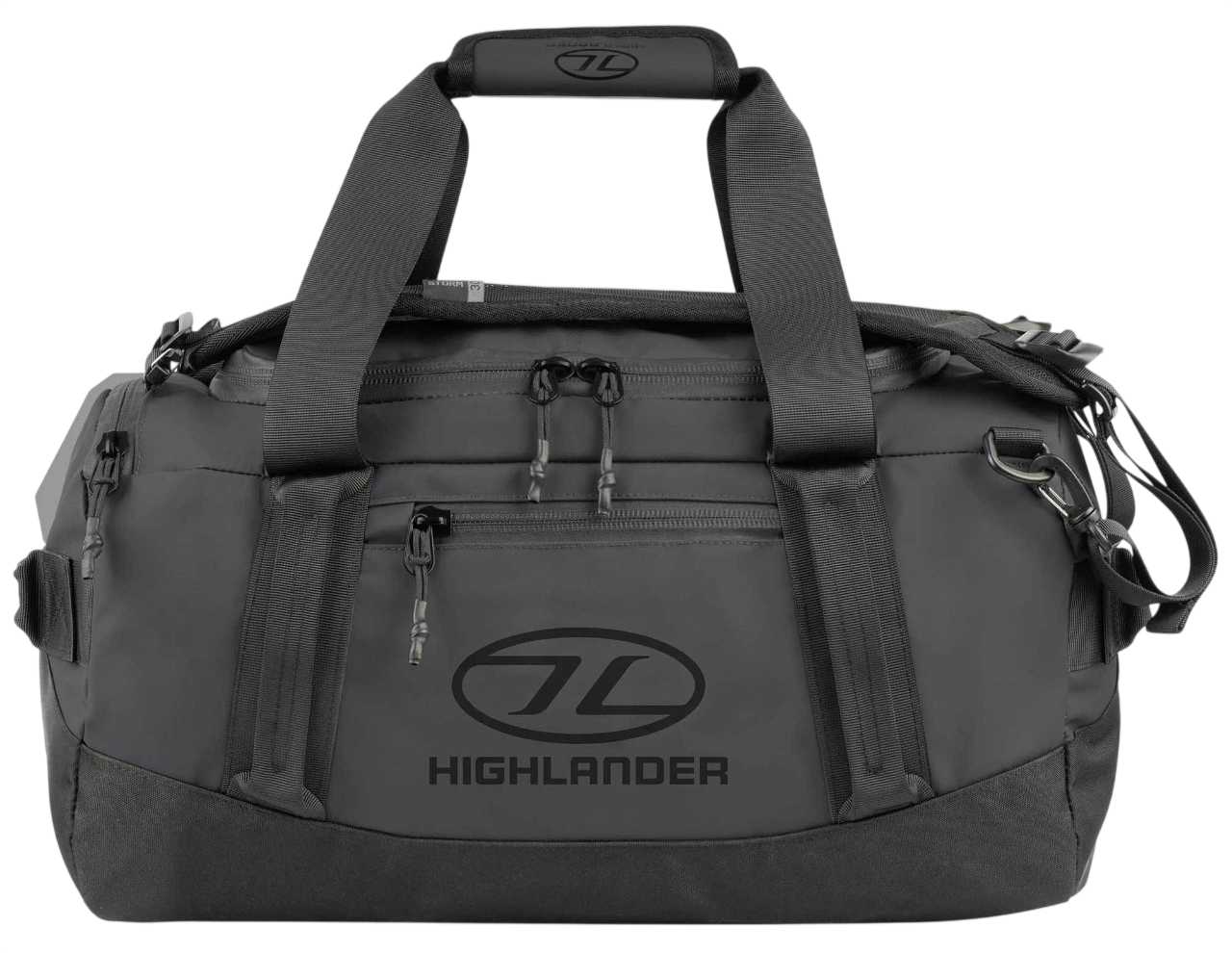 Купить Сумка дорожная Highlander Hauler Duffel 30L Black (DB131-BK) - Фото 1 Сумка дорожная Highlander Hauler Duffel 30L Black (DB131-BK) - Фото 1