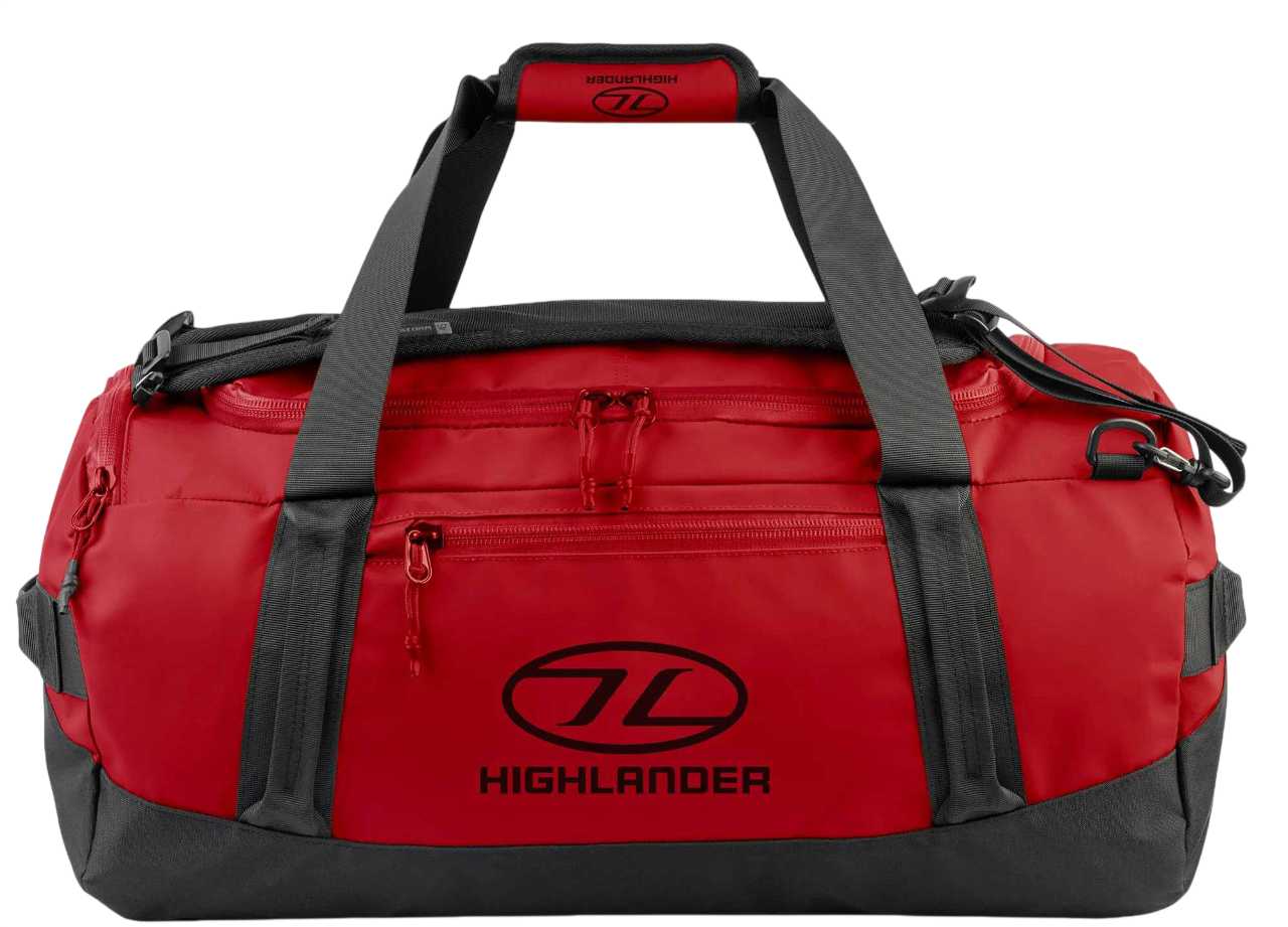 Купить Сумка дорожная Highlander Hauler Duffel 30L Red (DB131-RD) - Фото 1 Сумка дорожная Highlander Hauler Duffel 30L Red (DB131-RD) - Фото 1