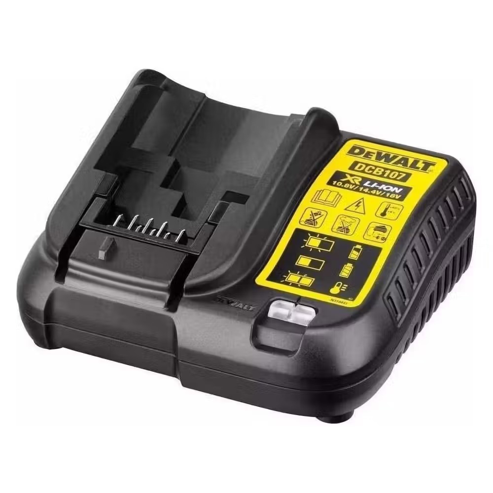 З/У к аккумуляторной батарее для электроинструментов DeWALT 10,8 В/12 В/18 В/54 В (DCB107_N385683) - Фото 1