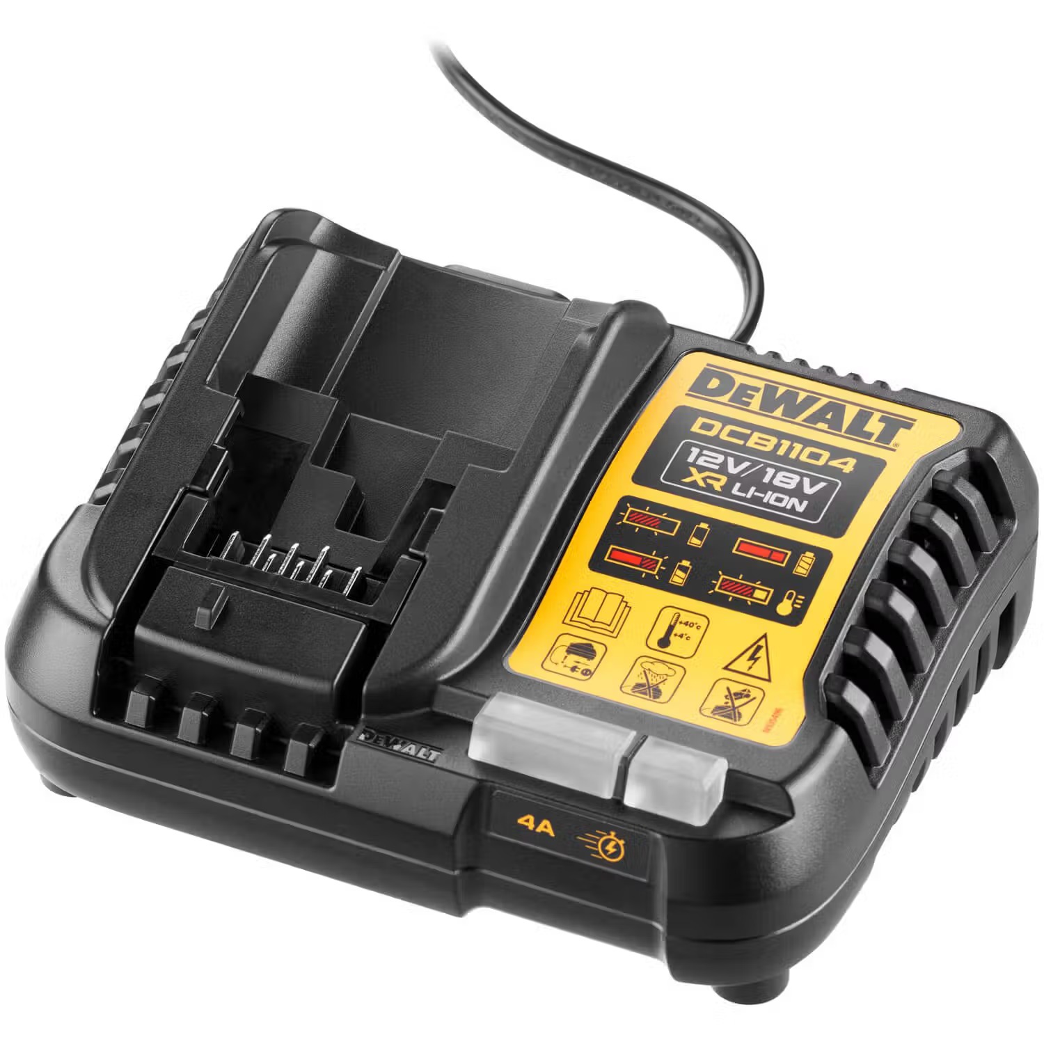 З/У к аккумуляторной батарее для электроинструментов DeWALT 10,8 В/12 В/18 В/54 В (DCB1104) - Фото 1