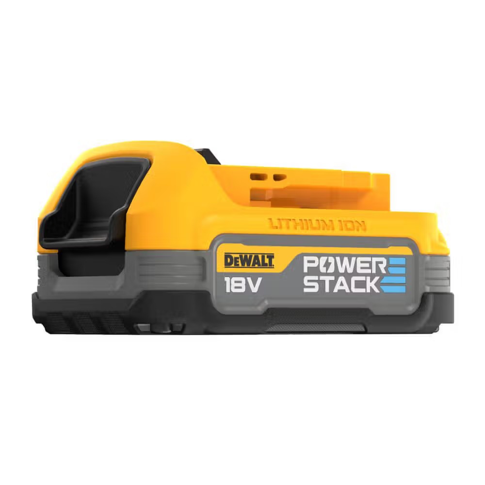 Аккумулятор для электроинструментов DeWALT 18 В XR Li-lon PowerStack 1.7 Аг (DCBP034) - Фото 1
