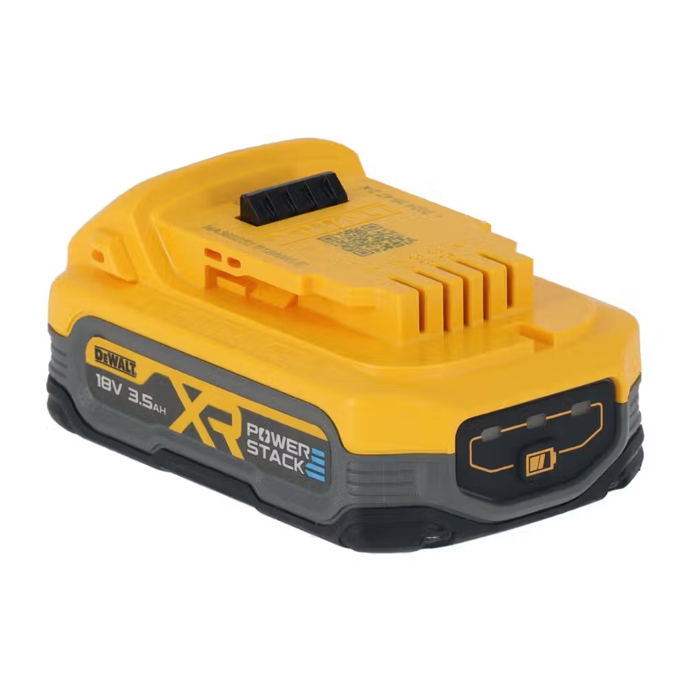 Аккумулятор для электроинструментов DeWALT 18 В XR Li-lon PowerStack 3.5 Аг (DCBP318) - Фото 1