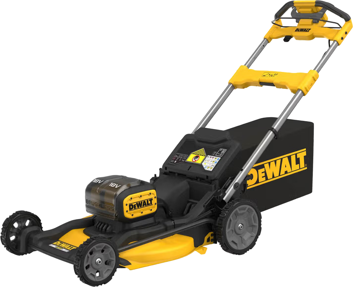 Газонокосилка аккумуляторная DeWALT DCMWSP156W2 - Фото 1