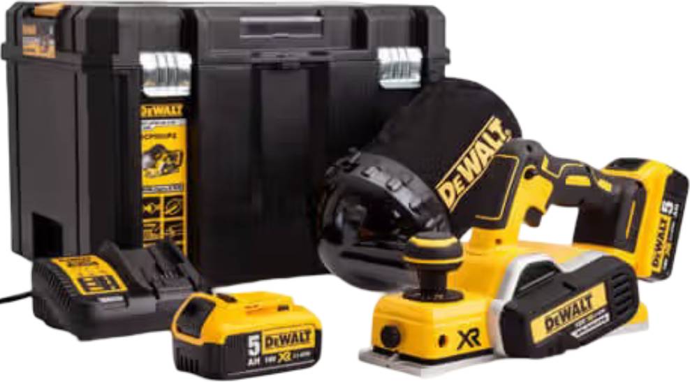 Электрорубанок DeWALT DCP580P2 - Фото 1
