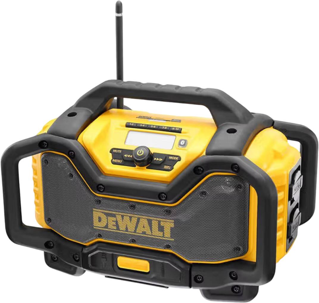 З/У к аккумуляторной батарее для электроинструментов DeWALT радиоприемник DAB + FM (DCR027) - Фото 1