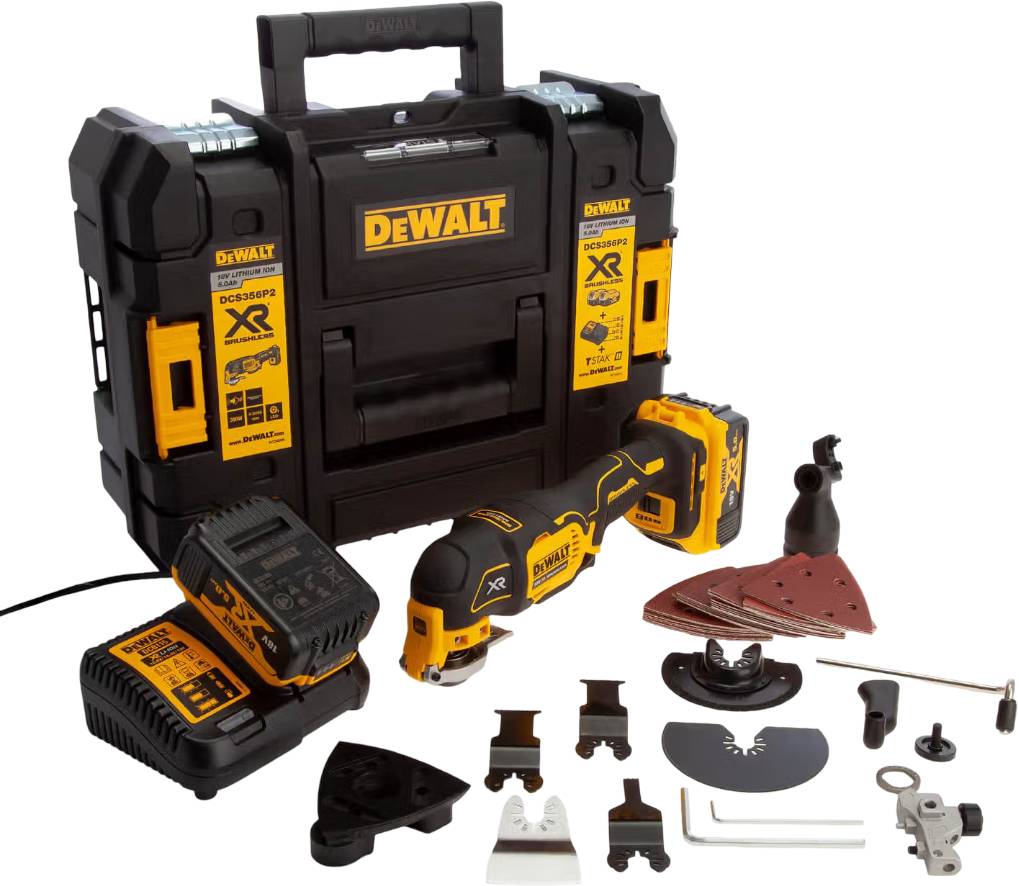 Багатофункціональний інструмент DeWALT DCS356P2 - Фото 1