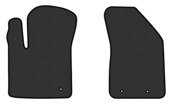 EVA коврики в салон авто передние EVAtech для Avenger (JS) Dodge 2007-2013 2 поколение Sedan USA DE11862AV2LA3RBB - Фото 1