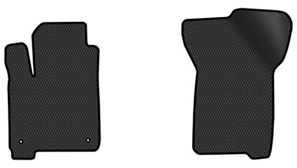 EVA коврики в салон авто передние EVAtech для Journey (2 clips) 5 seats Dodge 2007-2020 1 поколение SUV EU DE13386A2LA2RBB - Фото 1