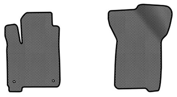 EVA коврики в салон авто передние EVAtech для Journey (2 clips) 5 seats Dodge 2007-2020 1 поколение SUV EU DE13386A2LA2RGB - Фото 1