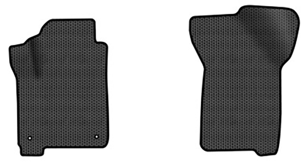 EVA коврики в салон авто передние EVAtech для Journey (2 clips) 5 seats Dodge 2007-2020 1 поколение SUV EU DE13386AD2LA2SBB - Фото 1
