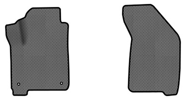 EVA коврики в салон авто передние EVAtech для Journey (2 clips) 5 seats Dodge 2007-2020 1 поколение SUV EU DE13386AE2LA2RGB - Фото 1