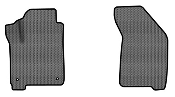 EVA коврики в салон авто передние EVAtech для Journey (2 clips) 5 seats Dodge 2007-2020 1 поколение SUV EU DE13386AE2LA2SGB - Фото 1