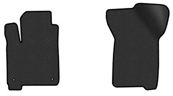 EVA коврики в салон авто передние EVAtech для Journey (2 clips) 7 seats Dodge 2007-2020 1 поколение SUV EU DE13387A2LA2RBB - Фото 1