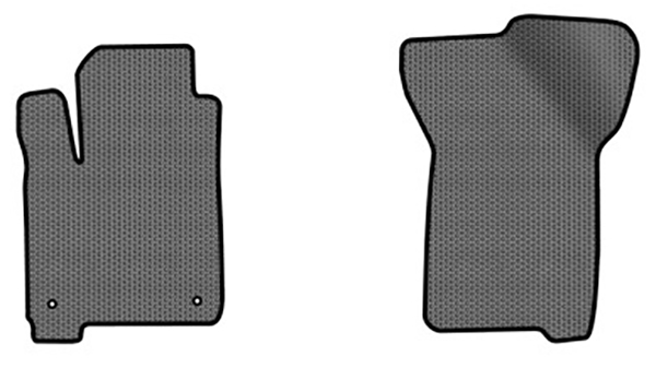EVA килимки в салон авто передні EVAtech для Journey (2 clips) 7 seats Dodge 2007-2020 1 покоління SUV EU DE13387A2LA2SGB - Фото 1