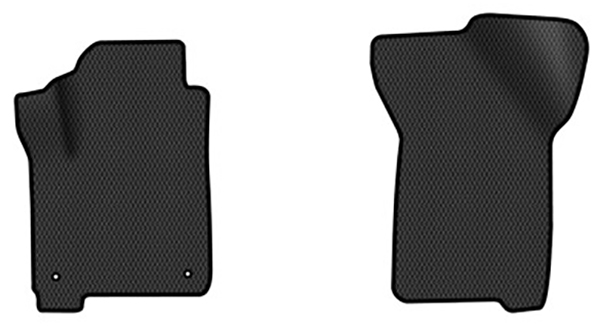 EVA коврики в салон авто передние EVAtech для Journey (2 clips) 7 seats Dodge 2007-2020 1 поколение SUV EU DE13387AD2LA2RBB - Фото 1