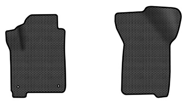 EVA коврики в салон авто передние EVAtech для Journey (2 clips) 7 seats Dodge 2007-2020 1 поколение SUV EU DE13387AD2LA2SBB - Фото 1