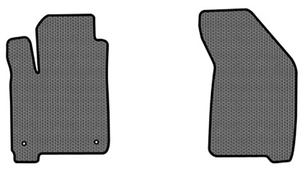 EVA килимки в салон авто передні EVAtech для Journey (2 clips) 7 seats Dodge 2007-2020 1 покоління SUV EU DE13387AV2LA2SGB - Фото 1