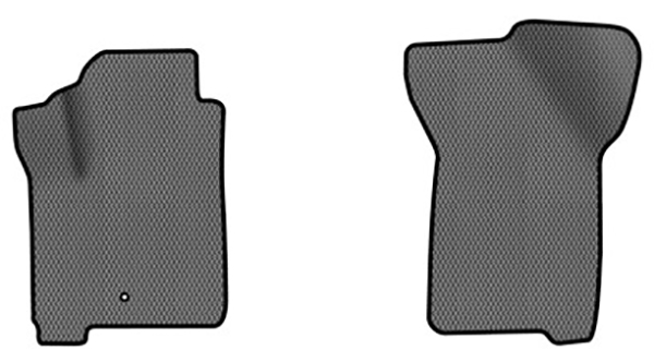 EVA коврики в салон авто передние EVAtech для Journey (1 clips) 7 seats Dodge 2007-2020 1 поколение SUV EU DE13388AD2LA1RGB - Фото 1