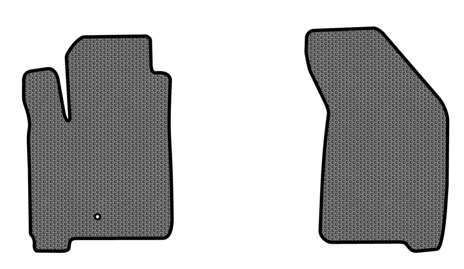 EVA килимки в салон авто передні EVAtech для Journey (1 clips) 5 seats Dodge 2007-2020 1 покоління SUV EU DE13389AV2LA1SGB - Фото 1