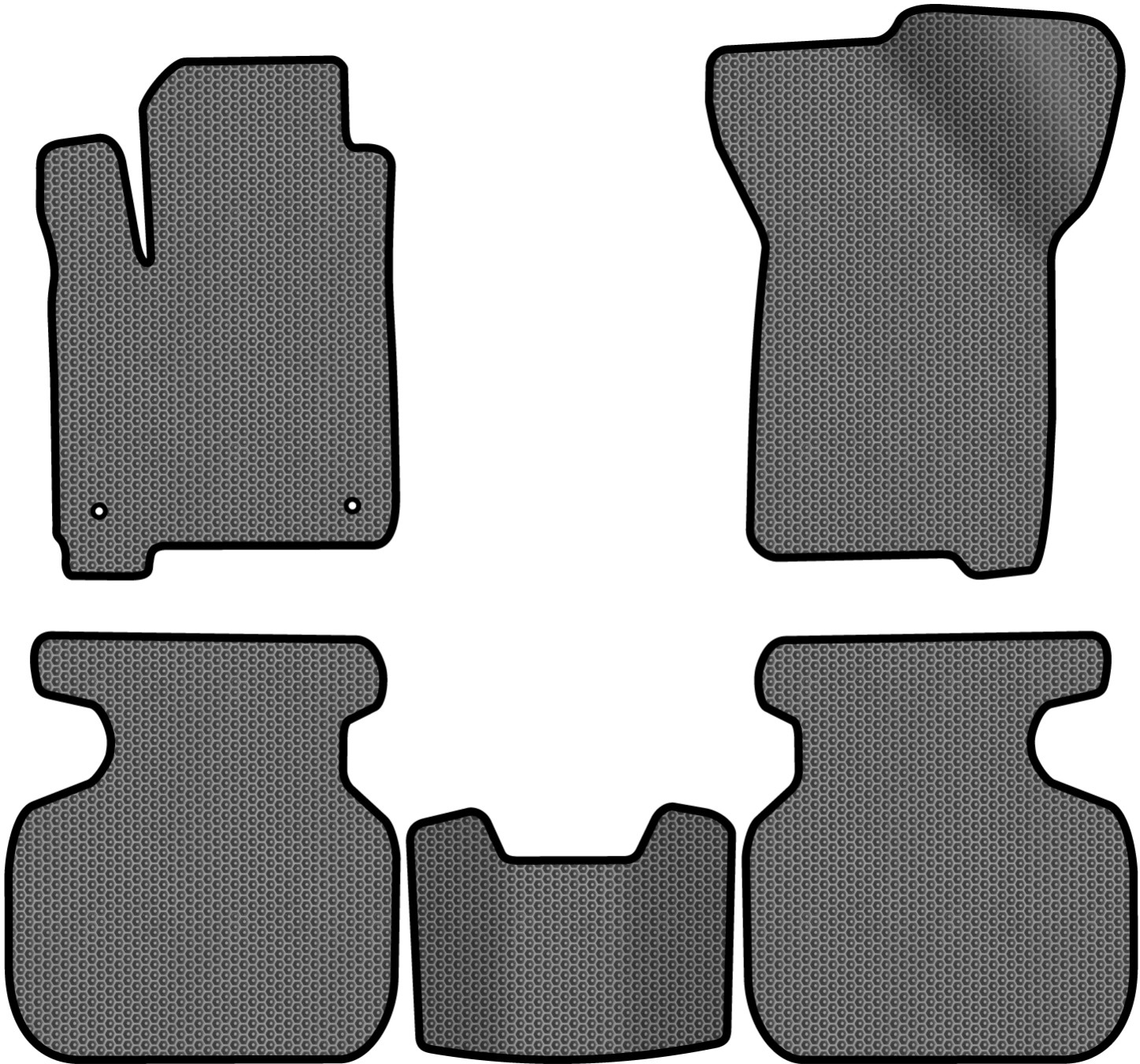 EVA коврики в салон авто EVAtech для Journey (2 clips) 6 seats Dodge 2007-2020 1 поколение SUV EU DE13399C5LA2SGB - Фото 1