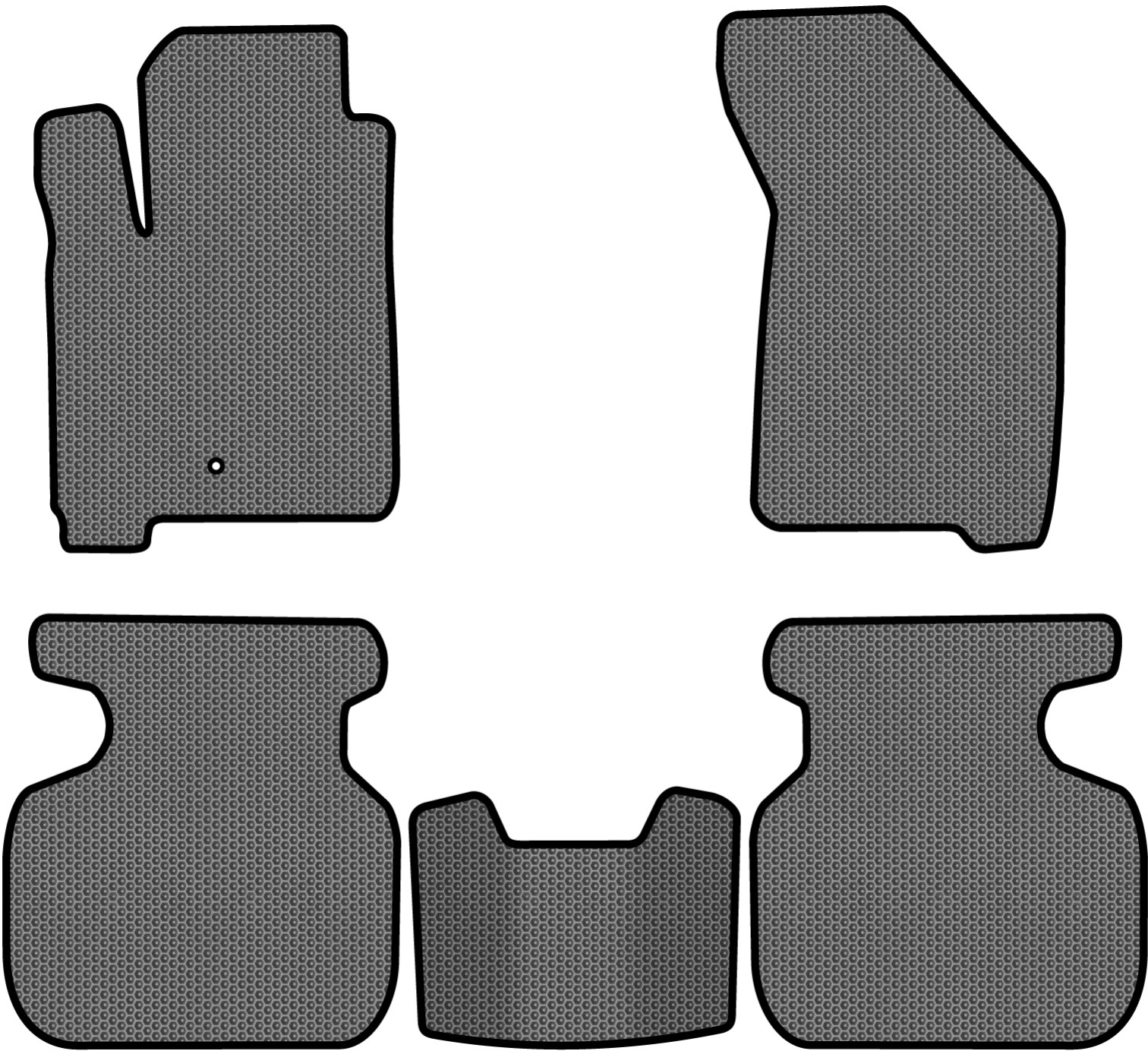 EVA коврики в салон авто EVAtech для Journey (1 clips) 6 seats Dodge 2007-2020 1 поколение SUV EU DE13400CV5LA1SGB - Фото 1