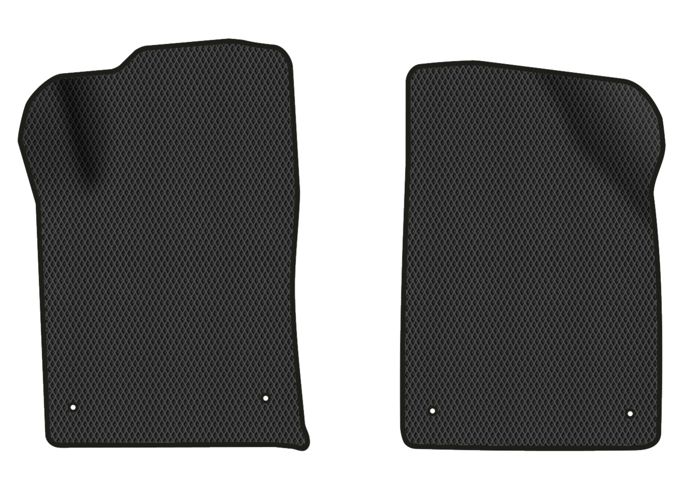 EVA килимки в салон авто передні EVAtech для Dart Dodge 2012-2016 1 покоління Sedan USA DE1865AD2LA4RBB - Фото 1
